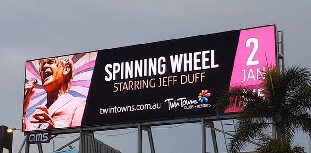 Jeff Duff Spinning Wheel show coming to Twin Towns